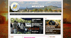 Desktop Screenshot of lounskymesicnik.cz