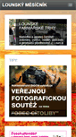 Mobile Screenshot of lounskymesicnik.cz